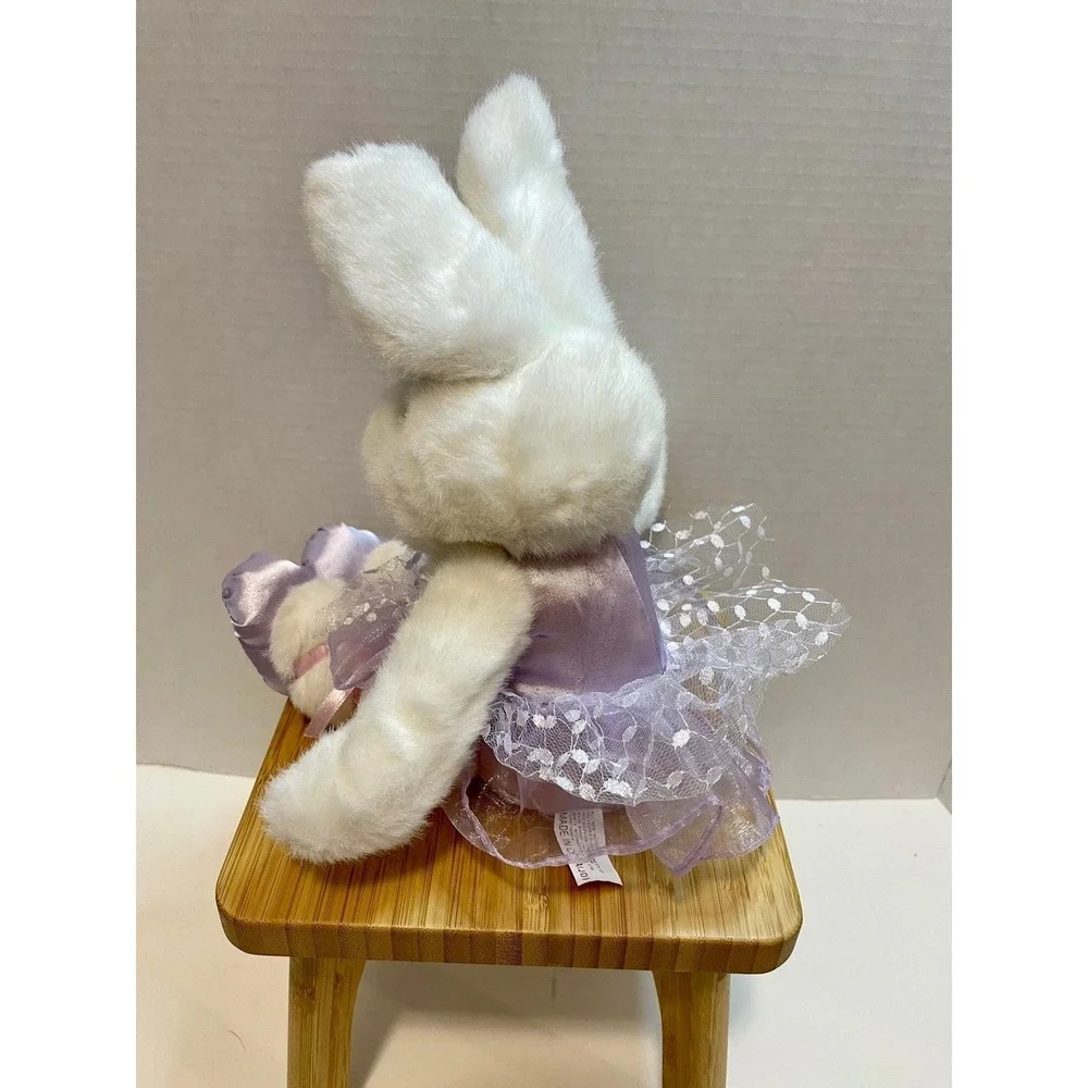 MTY International Ballet Bunny Rabbit Plush Stuffed Animal‎ Purple 16